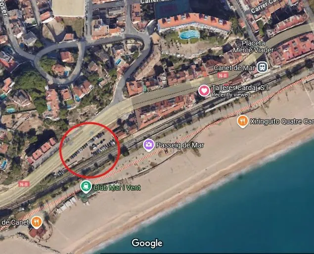 Vila Casa Con Vistas Al Mar Y Jardin Canet De Mar 0*,